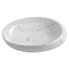 Sapho DALMA keramické umývadlo 68x16,5x44 cm, carrara SPH MM317