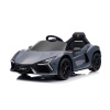 mamido Detské elektrické autíčko Lamborghini Revuelto šedé