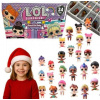 Adventný kalendár - 24 DŇOVÝ ADVENTNÝ KALENDÁR PREKVAPENIE LOL BÁBIKY (24 -dňové adventné kalendár prekvapenie lol bábiky)