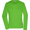 DAIBER JN 1839 / Dámske pracovné tričko s dlhým rukávom - lime green 4XL