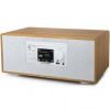 Mikro HiFi systém MUSE M-695 DBTW biely/hnedý