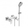Ideal Standard Edge - Vaňová batéria nástenná so sprchovým príslušenstvom, Chróm A7122AA