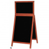 SECURIT A - tabuľa 55 x 120 cm Duplo Top - Mahagón SDT-M-120