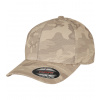 Flexfit Unisex šiltovka FX6277LC Dark Beige Camo L/XL