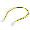 PremiumCord kabel napájecí prodluž. P4(4piny) 34cm, KN-17 (KN-17)