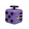 Fidget Cube antistresová kostka Fialovo-černá