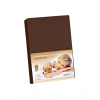 Bellatex Jersey Lux PJE-318 Hnedá 120x200 cm