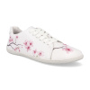 Stitch&Walk Barefoot dámske boty Stitch & Walk - white flower biele