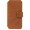 Fixed ProFit kožené puzdro typu kniha pre Samsung Galaxy S25, hnedé FIXPFIT2-1504-BRW