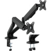 Držák monitoru Brateck LDT46-C024E dvě ramena vedle sebe mechanická pružina BRLDT46C024E