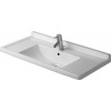Duravit Starck 3 umývadlo 85x48.5 cm obdĺžnik klasické umývadlo-umývadlo na nábytok-umývadlo s doskou biela 0304800000