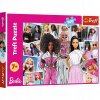 Trefl Vo svete Barbie 48x34cm v krabici 33x23x4cm 200 dielov