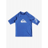Detské plavky - Quiksilver dva -kus outfit 5 modrý (Quiksilver Blue Bathing T -shirt Logo (5L))
