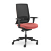 LD SEATING Kancelárska stolička LYRA AIR 215-BRICK-AT v tehlovom prevedení