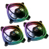 Aerocool Astro 12 Pro ARGB LED ventilátor, 3-pack vrátane regulátora - 120mm