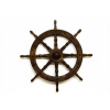 Drevené kormidlo Garth - štýlová rustikálna dekorácia 80 cm