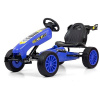 Milly Mally Detská šliapacia motokára Go-kart Rocket modrá 5901761127799