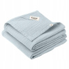 BIBS: 2 mušelínové plienky 100 % ORGANICKÁ BAVLNA BABY BLUE 70x70cm
