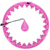 Hula hoop obruč Home FH01 so závažím fialová