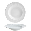 BERNADOTTE - hlboký tanier 23 cm, II.A. biela (8925)