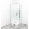 Swiss aqua technologies Sprchový kout čtverec 80x80 cm SAT TEX SATBKTEXQ80CRS