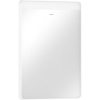HANSGROHE Xarita Lite Q zrkadlo s horizontálnym LED osvetlením, vypínač na stenu, 500 x 33 x 700 mm, rám matný biely, 54956700