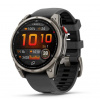 Garmin fenix® 8 Pro - 47 mm, AMOLED Saphire,titán so silikónovým remienkom Grafitová/čierna