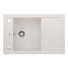 Alveus FORMIC 30 kuchynský granitový drez so sifónom 76x50 - G-11 White 1128396