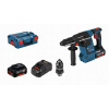 Akumulátorové vŕtacie kladivo 18V 2x5,0Ah L-boxx 2,6 J Bosch GBH 18V-26 F