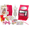 Kreatívna sada krásy v kufríku na tvorbu kreácií, príslušenstvo
