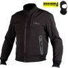 Motocyklová bunda HUSAR pánska softshellová na motorku, vetruodolná, 2XL