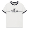 Dámske Tričko s krátkym rukávom GUESS MILA SS CN T-SHIRT V6GI08K2975-G011 – Biela
