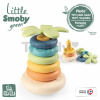 Pyramída z cukrovej trstiny Bio Sugar Cane Roly Poly Pyramid LIttle Smoby 5 krúžkov Green 100% recyklovateľné od 12 mes