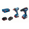 Bosch Profesionální sada: GSR 18V-50 + GDX 180-LI + 3× GBA 18V 5.0Ah + GAL 1880CV v L-BOXX136 06019G5227