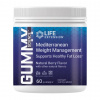 Life Extension Mediterranean Weight Management 432 g (60 x 7,2 g), Čučoriedka, gummies, 400 mg