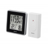 Hama Hama - Meteostanica s LCD displejom a budíkom 2xAA + 2xAA čierna/šedá HM0115 + záruka 3 roky zadarmo