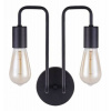 Maytoni Gilbert nástenná lampa 2x60 W čierna T532WL-02B