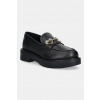 Kožené mokasíny Love Moschino čierna farba, na platforme, JA10094G1NIA0000 EUR 36
