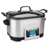 Crock-Pot CSC024X pomalovarný hrnec 5,6 l Černá, Nerezová ocel