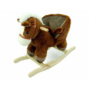 GrandS Hojdací Koník S Melódiou Hnedý