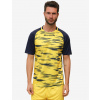 SHIRT PIXEL INTERLOCK dres modrá-žltá 2XL