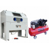 Pieskovačka - POĽSKÝ KABÍNOVÝ PÍSEK STROJ 990L + KOMPRESOR 1450L / M (Pieskovačka - POĽSKÝ KABÍNOVÝ PÍSEK STROJ 990L + KOMPRESOR 1450L / M)