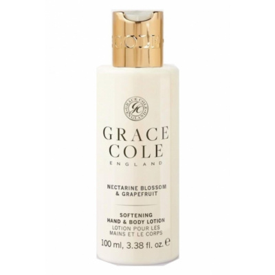 Grace Cole Hydratačné mlieko na ruky a telo cestovné -Nectarine Blossom & Grapefruit, 100ml