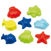 ECOIFFIER Baby formičky na písek ocean set 8ks