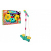 Teddies Mikrofón karaoke plast na batérie so svetlom so zvukom v krabici 38x26x8cm