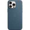 Kryt na mobil Apple iPhone 15 Pro Max FineWoven Case with MagSafe Pacific modré MT4Y3ZM/A