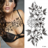 Dočasné tetovanie na telo 3D Kvety - 5 druhov Variant: 2