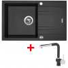 Sinks LINEA 780 XC Metalblack + Mix 3 P GR G4874XC