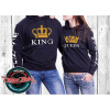 Kapucové mikiny King Queen