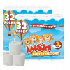 Bear toaletný papier 3 vrstvy 64 bielych valcov (Bear toaletný papier 3 vrstvy 64 bielych valcov)